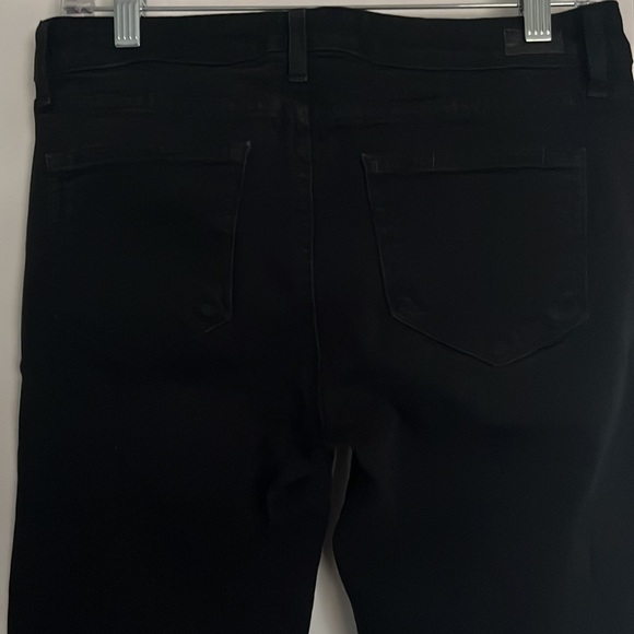 Paige Skyline Skinny Black Jeans - Picture 4 of 5